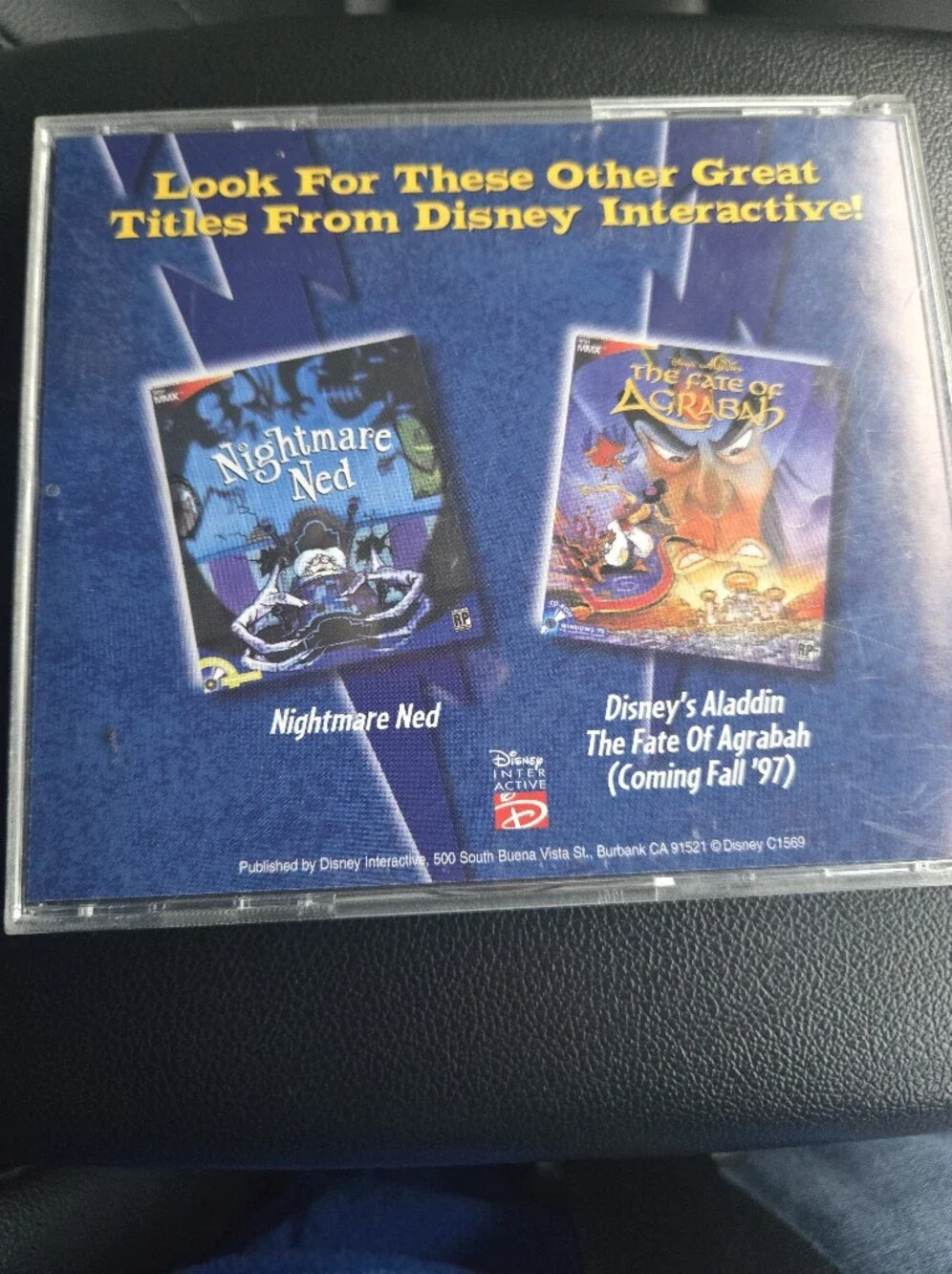 Disney Hercules Action Game CD ROM Windows 95 Vintage Compuer Game 1997